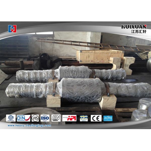 axe 8000T de quart d'acier allié de pièce forgéee de traitement thermique de 34CrNiMo6 ASTM