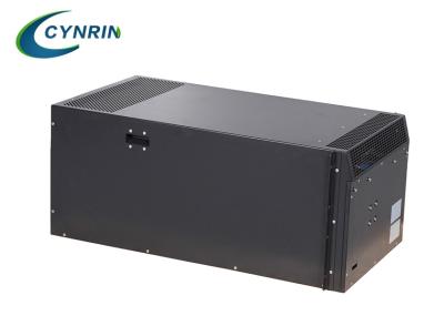 Black In - Row Air Conditioner Server Room Cooling Units For Server Rooms / Data Centers