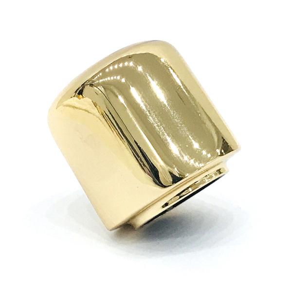 Metal Classic Gold Finished Zamac Perfume Bottle Caps