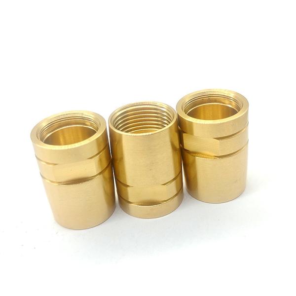 Custom Precision CNC Machining Parts Brass Lathe Parts 0.01mm Tolerance