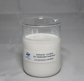 Luz branca do anti-espuma LS-8030 industrial - capacidade a longo prazo da espumação da emulsão amarela