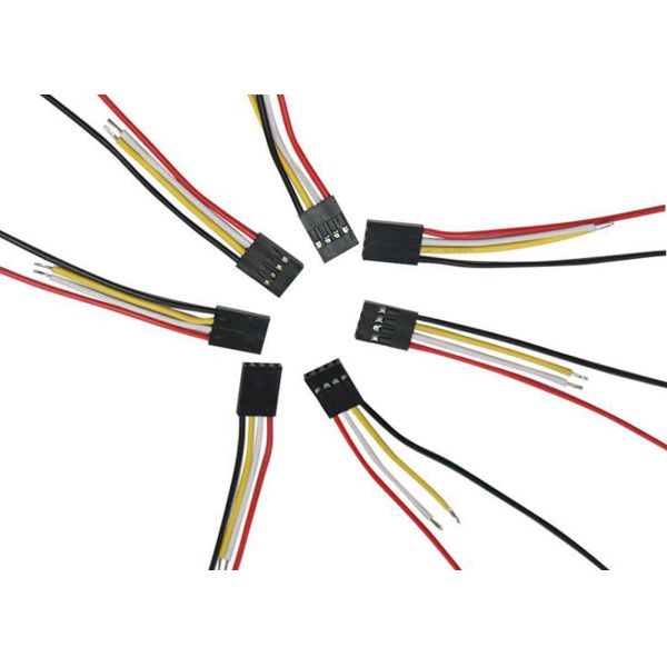Female To Female 20cm 2.54mm Medical Wiring Harness