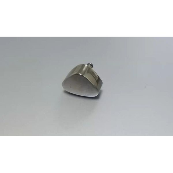 S925 Sintered Silver Jewelry Making Parts , Tumbled Finish Components Of Jewelry