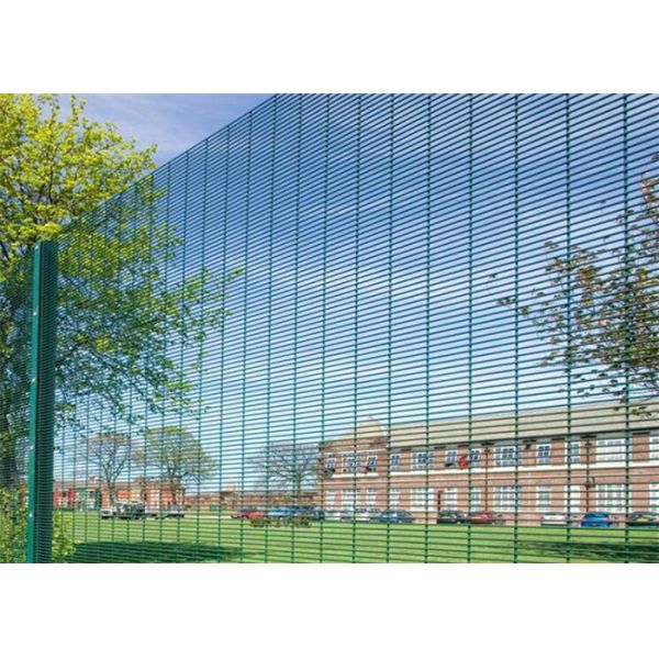 PVC Coated 358 High Security Fencing Anti Climb 358  Fence For Airport Or 