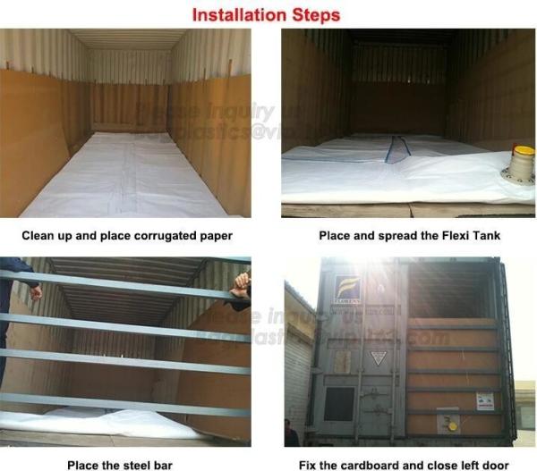 Liquid pac Palm Oil Storage FIBC Jumbo Bags Flexibag Container 20ft 24000L Bulk Vinger bladder bag fuel oil transport