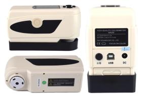 Equipamento de medida da cor do laboratório para testes materiais do pó líquido