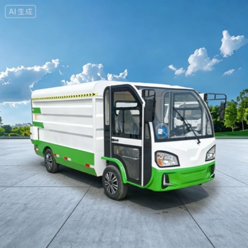 Fully‑Enclosed New‑Energy Hydraulic Tail‑Lift Waste Transfer Truck for Street Garbage Collection