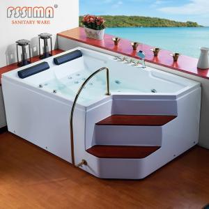 5.74FT cuba de Jacuzzi autônoma de 2 pessoas com jatos conduziu o redemoinho