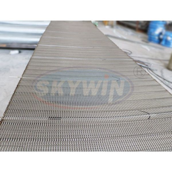 304/316 Stainless Steel Furnace Belt Food Machinery Wire Mesh Belt