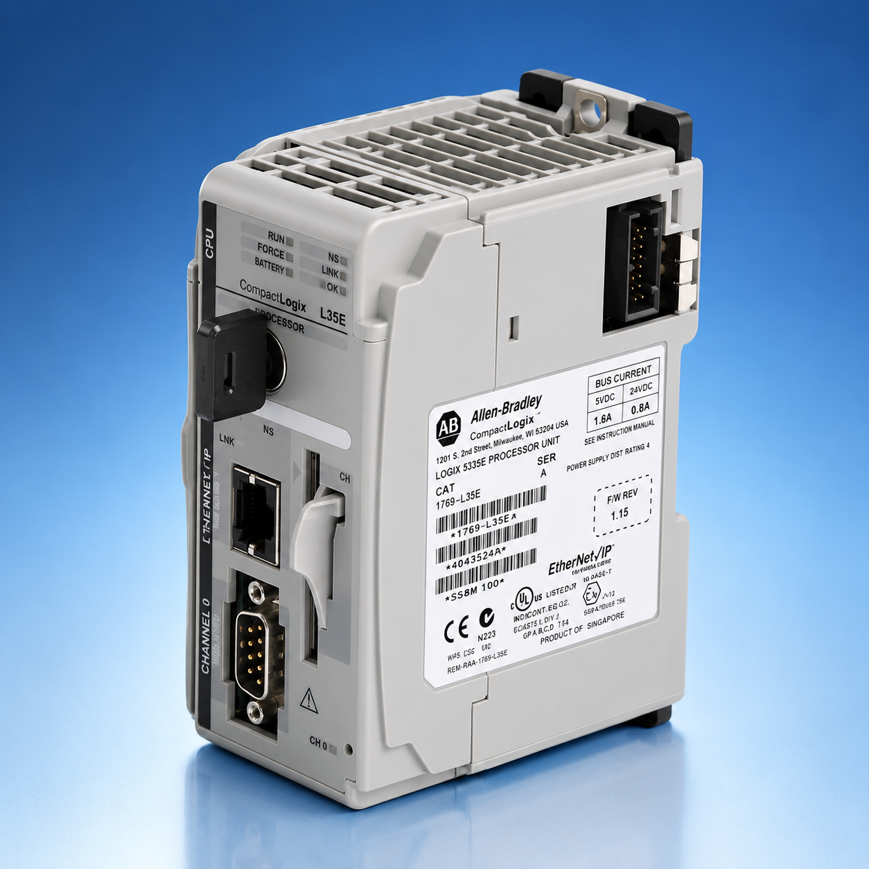 5069-L330ERMS2 Compact GuardLogix 5380 SIL2 Motion Safety Controller