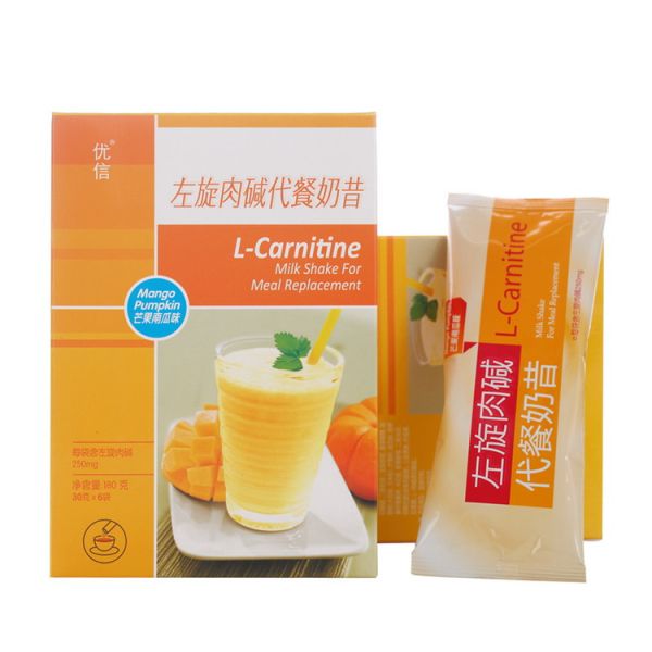 L- Carnitine Diet Milkshake Powder / Meal Replacement Shake Powder Mango Flavor