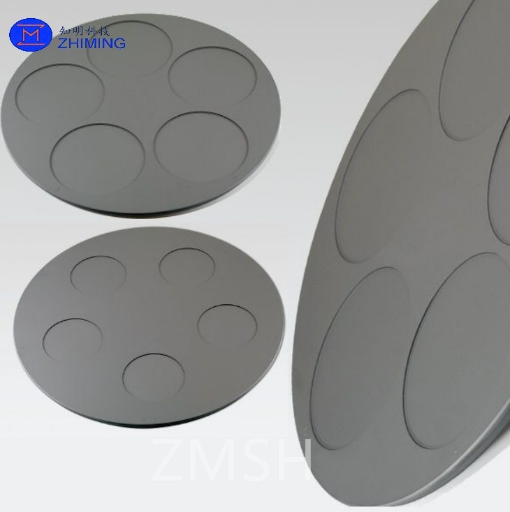 Customized SiC Tray:CVD SiC SSiC Flat grooved High thermal conductivity Low coefficient of thermal expansion