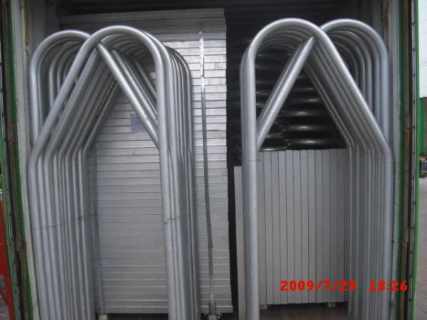 Curvatura lisa da tenda livre material de aço da vaca embalagem da pálete do tubo de 32mm * de 2.5mm