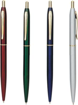 click promotional metal pen, logo can be printed for advertising use