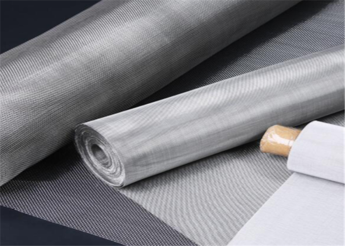 304 Stainless Steel Woven Wire Mesh 0.2mm to 10mm Openings