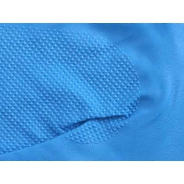 Waterproof Blue Nitrile Glove Xl 18Mil Chemical Resistant Gloves Nitrile