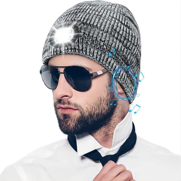 1080P Full HD Resolution Bluetooth Headphones Hat Take Photos Recording Video