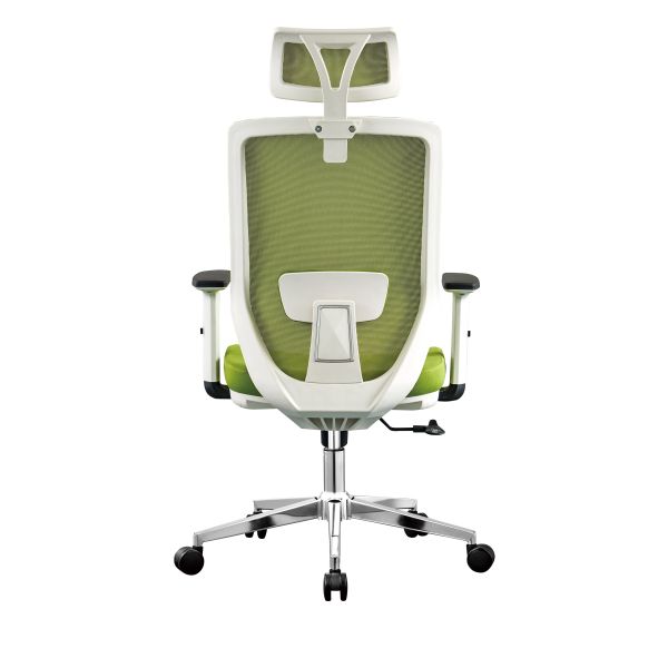 Swivel Mesh Ergonomic Office Task Chair Headrest Adjustable With Lumbar Support
