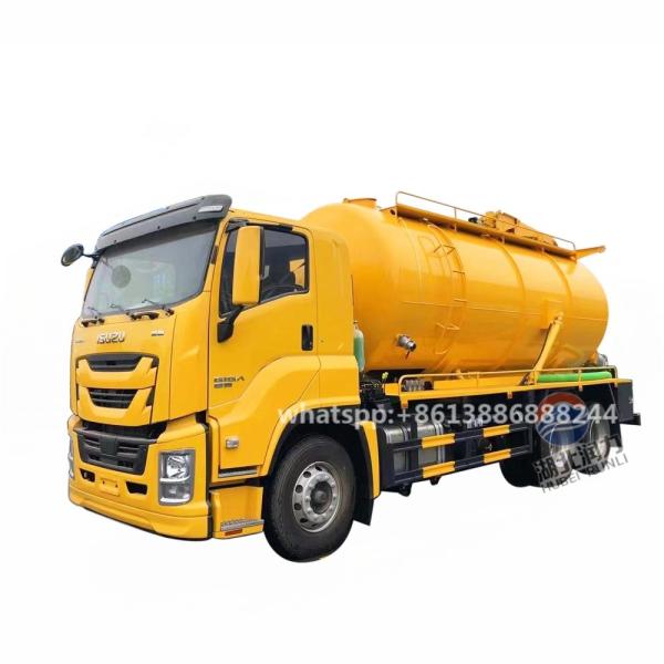 I SUZU    GIGA    20000 Liters  Suction Sewage Truck     Vacuum Tanker
