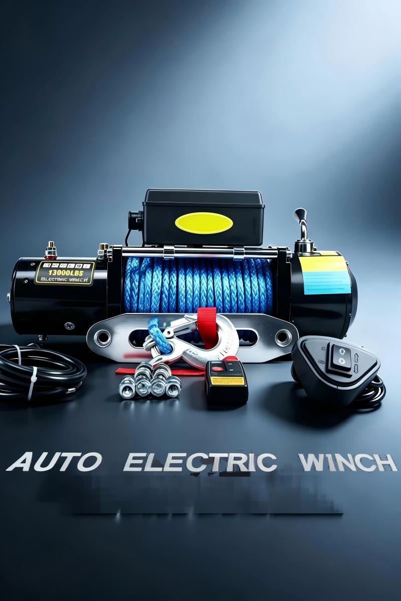 Durable Car Electric Winch 12V 24V SUV Winch Waterproof