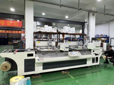 High Precision Silk Printing Machine Printing accuracy ±0.05mm adhesive Max power of UV machine 5.5KW 1600KG