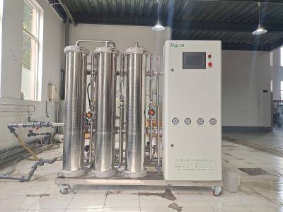 Sistema do RO da fase do dobro do material 1000LPH dos SS com desinfecção UV