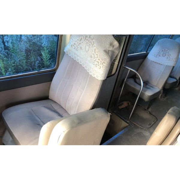 Commercial 30 Seats Used Toyota Coaster 7.50R16 Tyre Beautiful Appearance