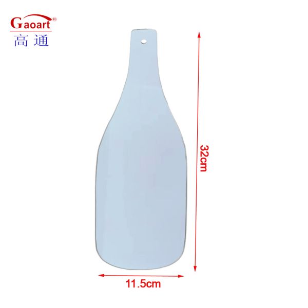 Tabla de corte de vidrio templado versátil para cortar, servir y exhibir alimentos