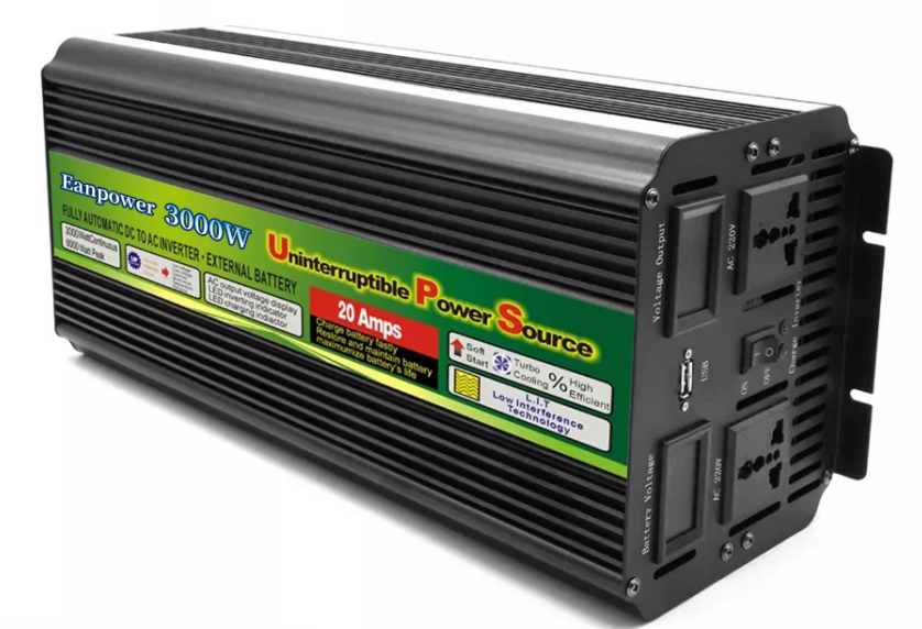 Черное 12V 1000W доработало инвертор волны синуса для корабля