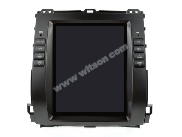 9.7 Screen Tesla Vertical Android Screen For Toyota Land Cruiser Prado 120 Lexus GX470 2004-2009 Car Multimedia Stereo GPS Carplay Player