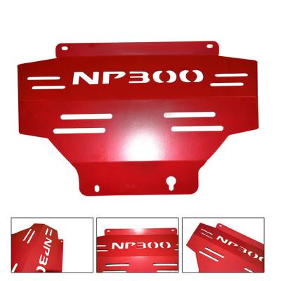 aço 4X4 sob a placa do patim do caminhão do protetor para a tampa de proteção do motor vermelho de Nissan Navara
