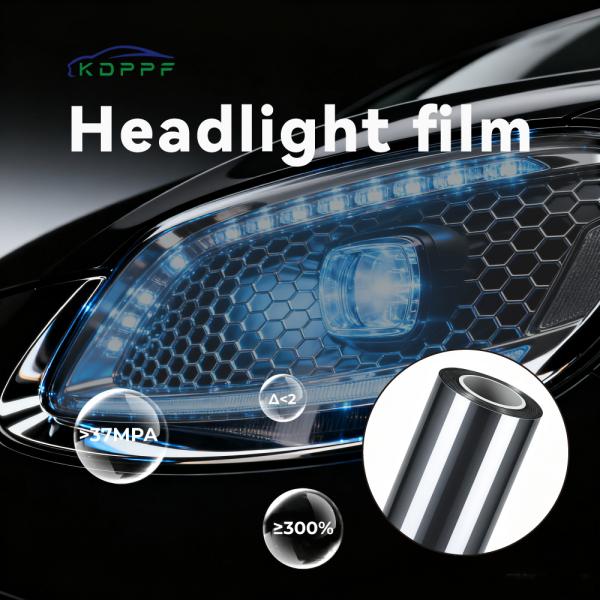 Self Repair Headlight PPF Car Paint Protection Film Anti Yellowing TPU 1.52X15m Auto PPF Film