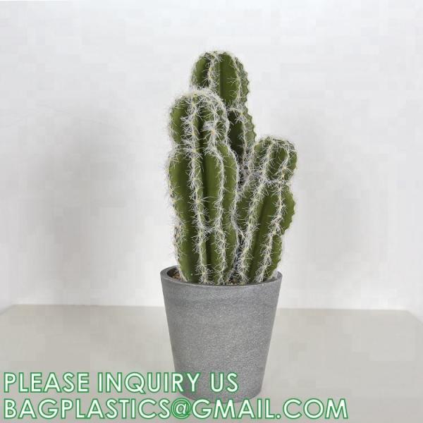 Pear Cactus Artificial Cactus Fake Big Cacti Pick Tall Faux Bunny Ear Plants for Home Garden Office Store Decor
