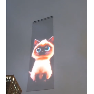 P50 Lightweight Drone Flying Led Screen LED Floating Display for Outdoor City Light Show Events Product Launch Stage Performance Public Advertising
