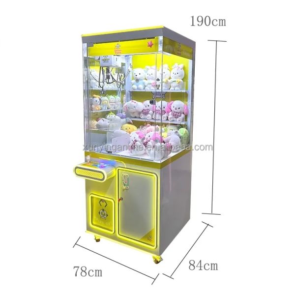 Plush Doll Machine Arcade Game Toy Crane Claw Toys World Game Vending Machine Imagem
