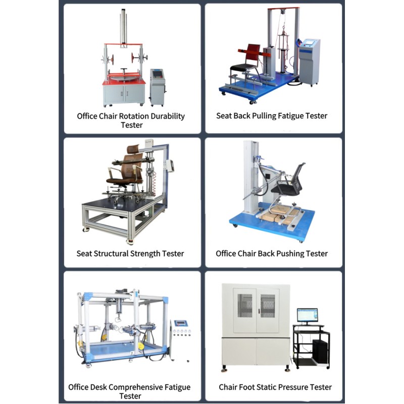 Disc Type Caster Durability Tester Industrial Office Chair Caster Fatigue Testing Equipment