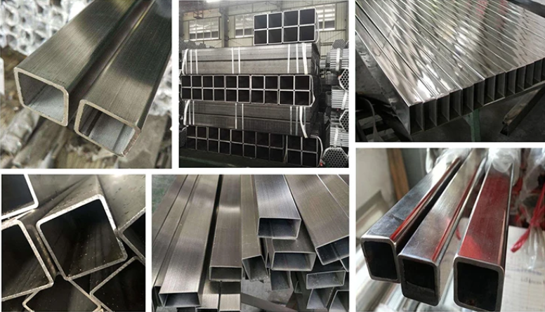 Ss316l Square Steel Hollow Pipe 316l Stainless Steel Rectangular Tube