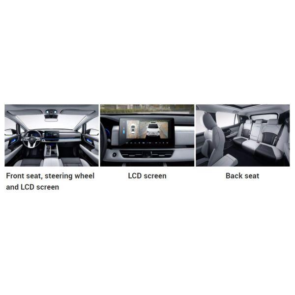 520km Range Mitsubishi AIRTREK Chinese Electric Car 4 Four Wheel Car Vehicle Length x width x height mm 4630*1920*1728