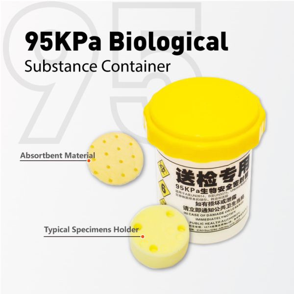 UN3373 UN2814 Packaging Solution For Biological Substance Shipping With Absorbent Material For Infectious Substances During Transit