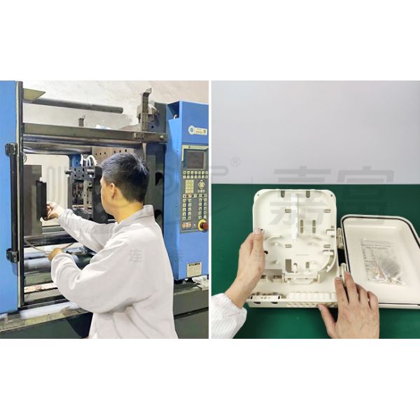 Держатель стены выхода входного сигнала 8 терминальной коробки 1 Splitter оптического волокна FTTH