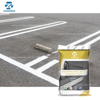 Résistance à la chaleur Peinture thermo­plastique pour la route dans les zones industrielles