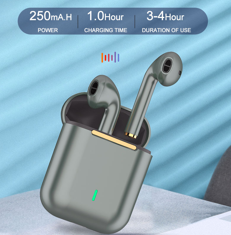 BT5.0 35mAh Lightweight Wireless Earphones Hands Free Phone Earbuds