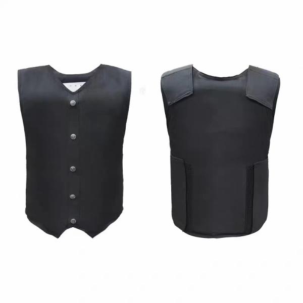 Zipper Bulletproof Vest For Security Guards Military Training Stab Proof Level 3 4 5 6