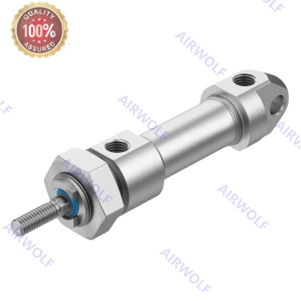 ISO6432 ステンレス鋼 ATEX II 2G フェスト 丸い円筒 ダブルアクション 12mm から 100mm 8152552 CRDSNU-16-40-P-A 2159637 CRDSNU-B-25-25-PPS-A-MG-A1