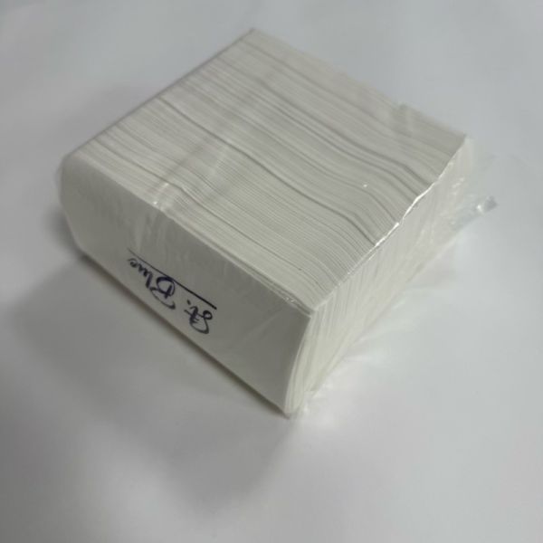 33*33 Floral Paper Napkins 18gsm Paper Beverage Napkins Full Embossed