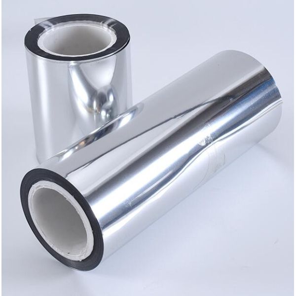 Printing Silver Aluminized Pet Packaging VMPET Film 12-100micron