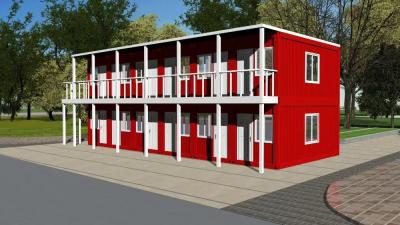 Portable Labor Accommodation Camp Luxurious Modular Mobile Container House