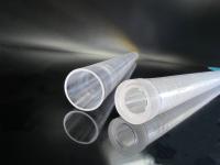 Tubos monocristalinos de la protección de Al2O3 Sapphire Glass Pipe Transparent Thermocouple