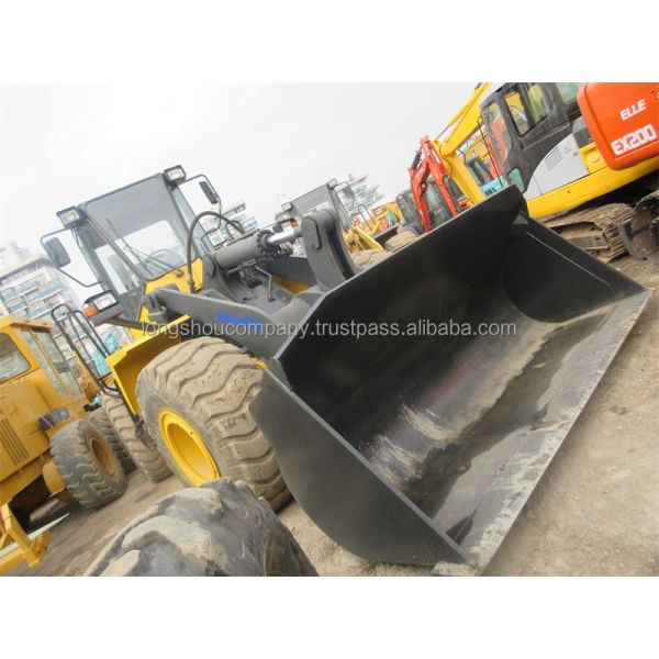 Komatsu WA380-3 Secondhand Loader with Komatsu SA6D114 Engine and Low Working Hours