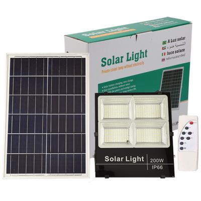 luz de inundação posta solar Monocrystalline do diodo emissor de luz de 200W 40W 25W